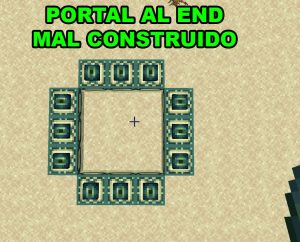 como crear un portal al end en creativo,por que mi portal al end no funciona,minecraft mi portal al end no funciona