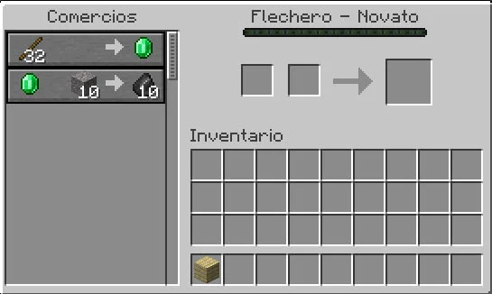 como hacer un aldeano flechero,como hacer un aldeano flechero en minecraft,minecraft aldeano flechero,aldeano flechero mesa,como hacer aldeano flechero