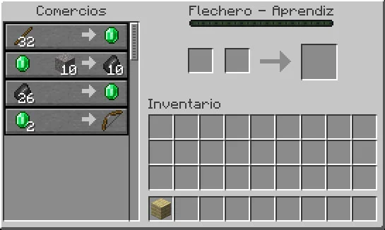 como hacer un aldeano flechero,como hacer un aldeano flechero en minecraft,minecraft aldeano flechero,aldeano flechero mesa,como hacer aldeano flechero